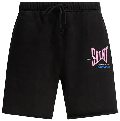 SAINT Michael Mxxxxxx Ribon Saint Sweatshort 'Black'