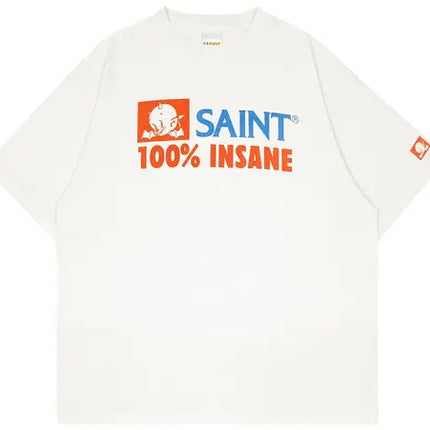 SAINT Mxxxxxx Insane Short-Sleeves T-Shirt 'White'