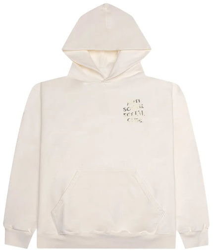Anti Social Social Club Mind Game Weathered Hoodie 'Natural'
