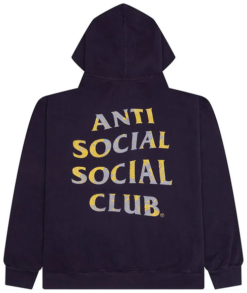 Anti Social Social Club Mind Game Weathered Hoodie 'Vintage Black'