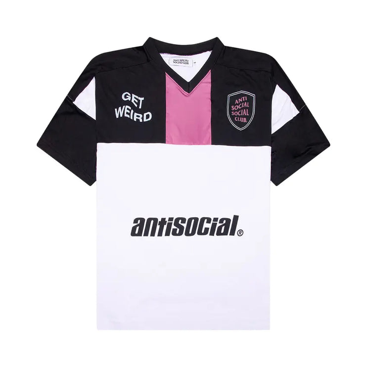 Anti Social Social Club Get Weird Soccer Jersey 'White'