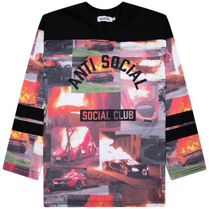 Anti Social Social Club Burnout Hockey Jersey 'Multicolor'