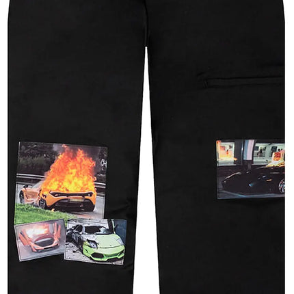 Anti Social Social Club Burnout Work Pant 'Black'