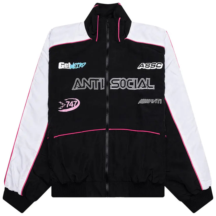Anti Social Social Club Racing Track Jacket 'Black'