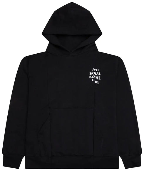 Anti Social Social Club Sliced Mind Games Hoodie 'Black'