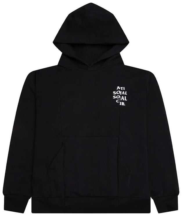 Anti Social Social Club Sliced Mind Games Hoodie 'Black'