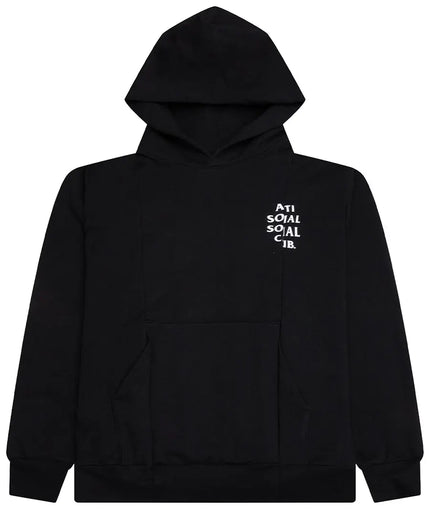 Anti Social Social Club Sliced Mind Games Hoodie 'Black'