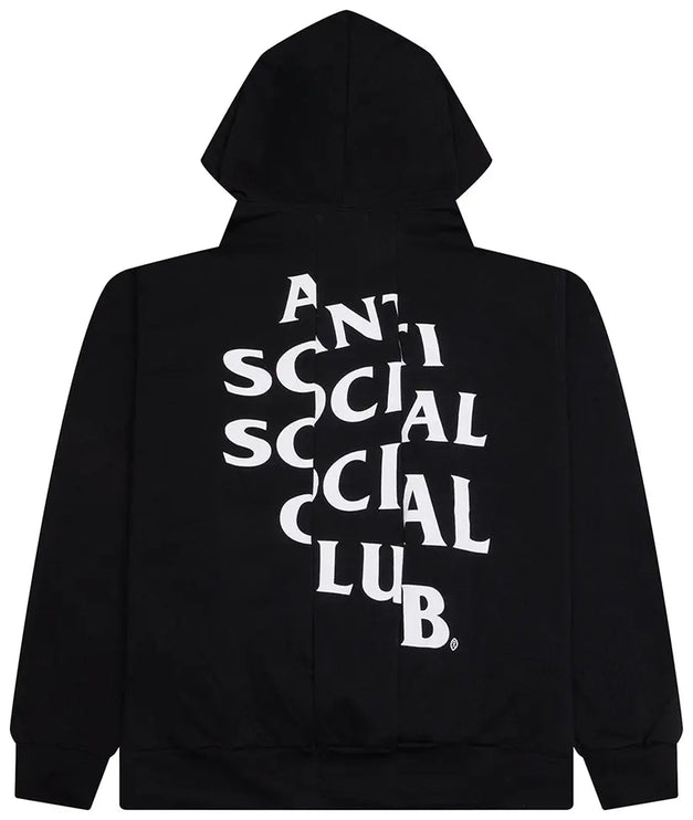 Anti Social Social Club Sliced Mind Games Hoodie 'Black'