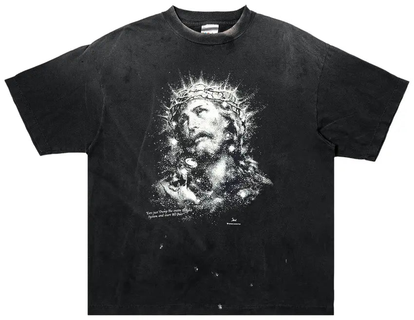 SAINT Mxxxxxx Saint Yourself Short-Sleeve Tee 'Black'