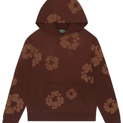 Denim Tears Mono Cotton Wreath Hoodie 'Brown'