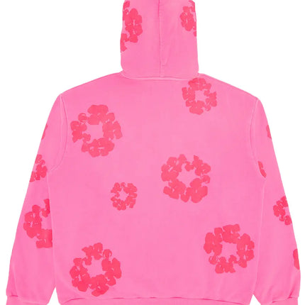 Denim Tears Mono Cotton Wreath Hoodie 'Pink'