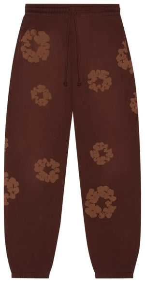 Denim Tears Mono Cotton Wreath Sweatpants 'Brown'