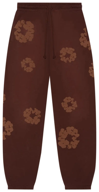 Denim Tears Mono Cotton Wreath Sweatpants 'Brown'