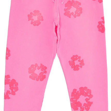 Denim Tears Mono Cotton Wreath Sweatpants 'Pink'