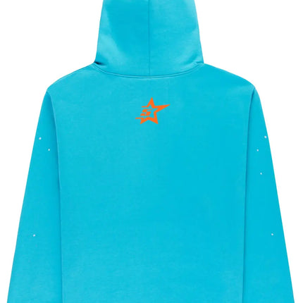 Sp5der Punk V2 Hoodie 'Cyan'