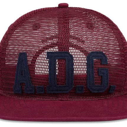 Denim Tears ADG Mesh Cap 'Burgundy'