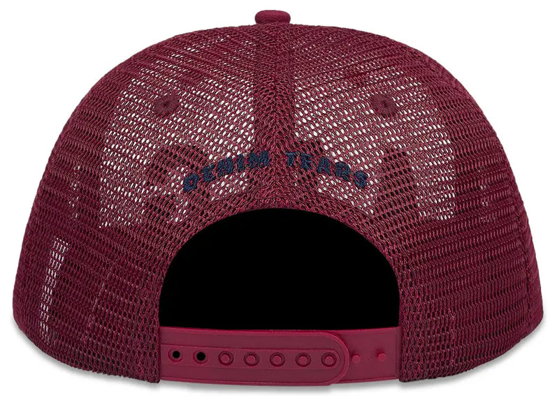 Denim Tears ADG Mesh Cap 'Burgundy'