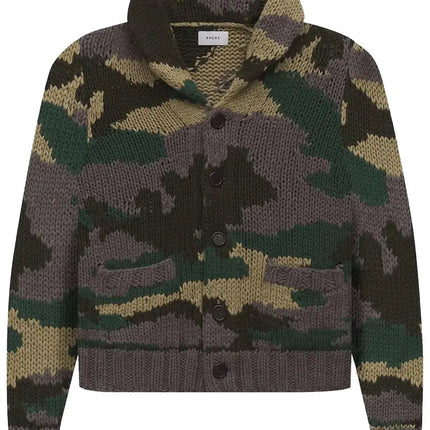 Rhude Camo Cardigan