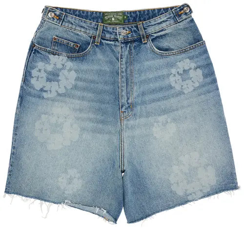 Denim Tears Laser Wreath Denim Short Light Wash