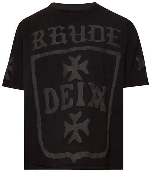 Rhude Deix Shield Oversized Tee 'Black'