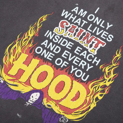 SAINT Mxxxxxx x Neighborhood Hood Tee 'Black'