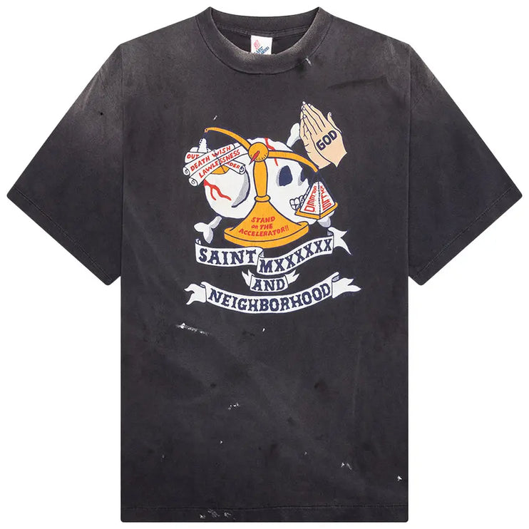 SAINT Mxxxxxx x Neighborhood Pray Tee 'Black'