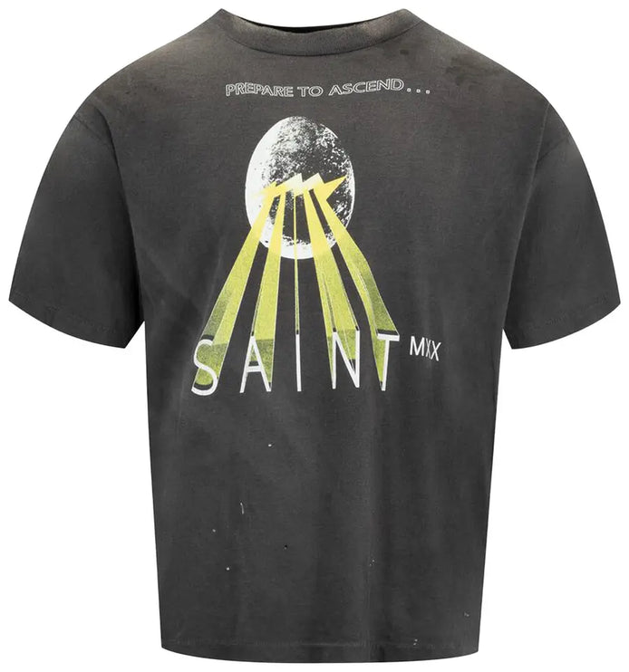 SAINT Mxxxxxx Egg Tee Black