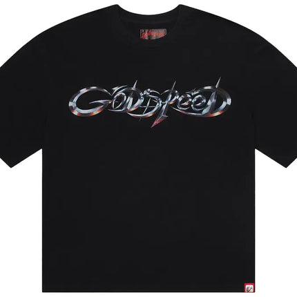 Godspeed New Age Logo T-Shirt Black Wash
