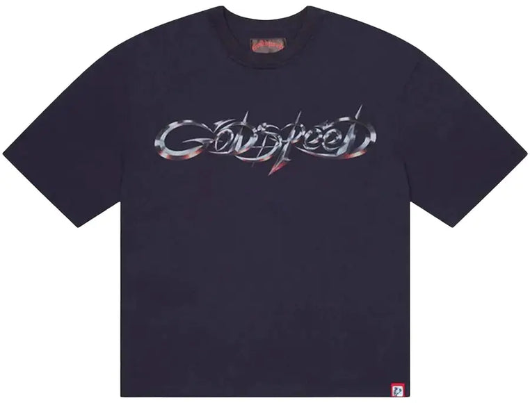 Godspeed New Age Logo T-Shirt Navy