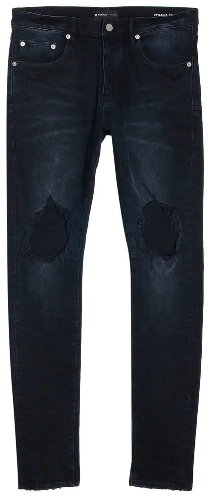 PURPLE BRAND Wash Blowout Black