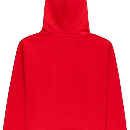 Sp5der OG Web Studded Zip Hoodie 'Red'