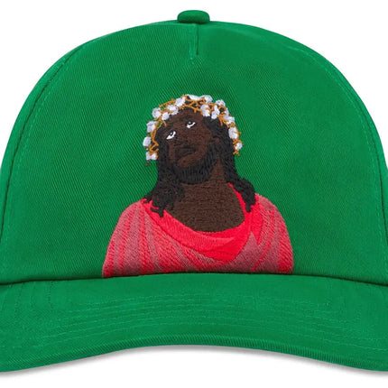 Denim Tears Black Jesus Cap 'Green'