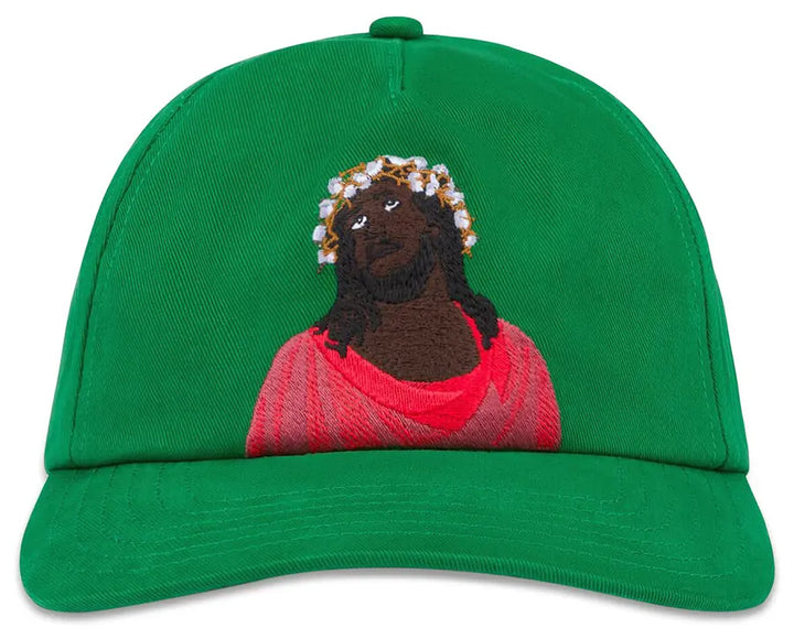 Denim Tears Black Jesus Cap 'Green'
