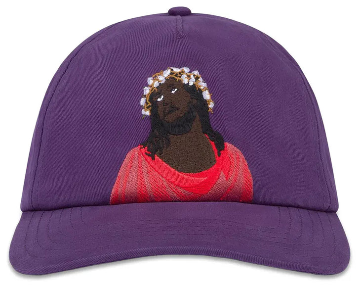 Denim Tears Black Jesus Cap 'Purple'