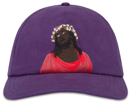 Denim Tears Black Jesus Cap 'Purple'
