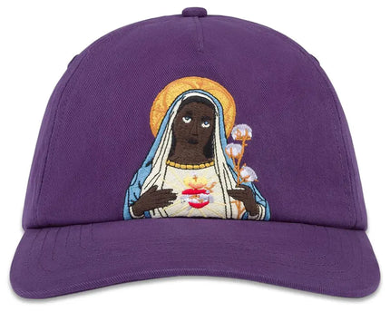 Denim Tears Black Mary Cap 'Purple'