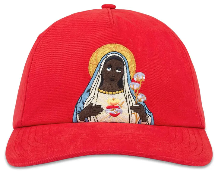 Denim Tears Black Mary Cap 'Red'