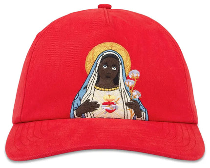 Denim Tears Black Mary Cap 'Red'