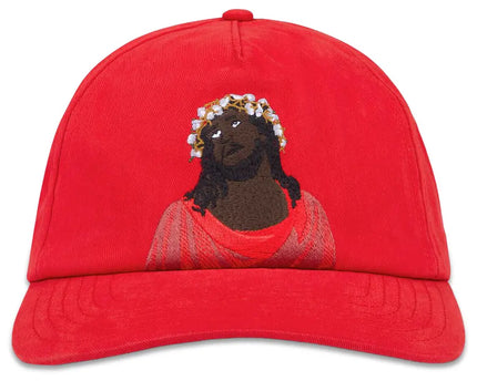 Denim Tears Black Jesus Cap 'Red'