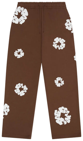 Denim Tears Cotton Wreath Baggy Sweatpants 'Brown'