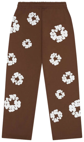 Denim Tears Cotton Wreath Baggy Sweatpants 'Brown'