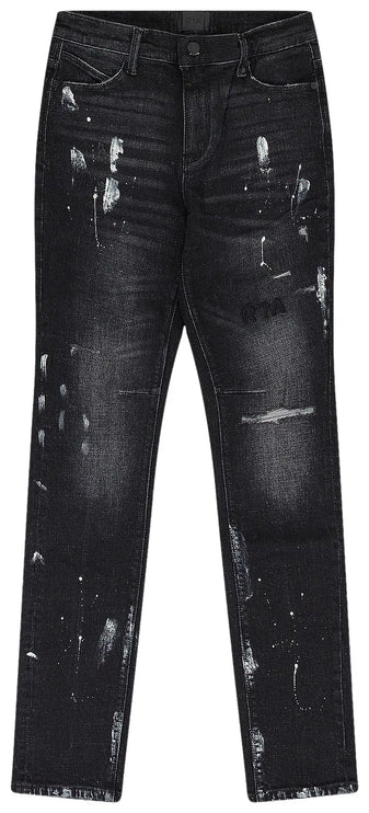 RTA - Clayton Jean 'Distressed Charcoal Paint'