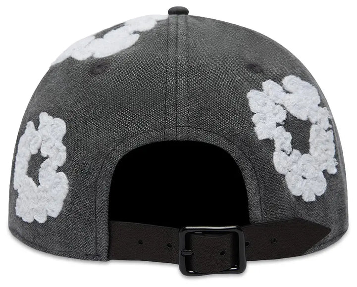 Denim Tears Cotton Wreath Dyed Cap 'Black'