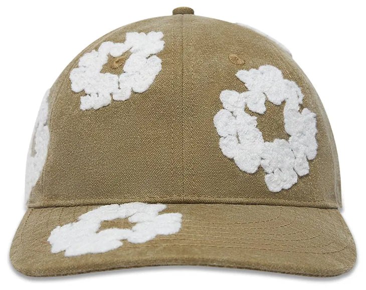 Denim Tears Cotton Wreath Dyed Cap 'Beige'