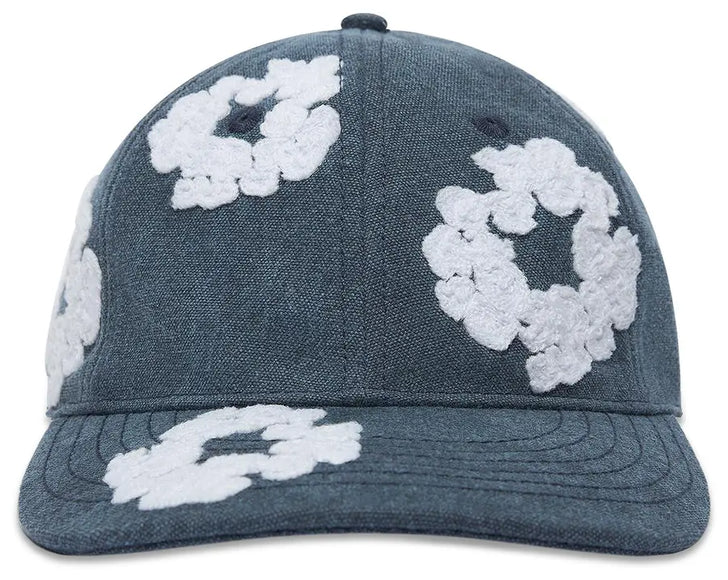 Denim Tears Cotton Wreath Dyed Cap 'Navy'