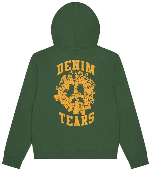 Denim Tears Denim University Zip Hoodie 'Green'