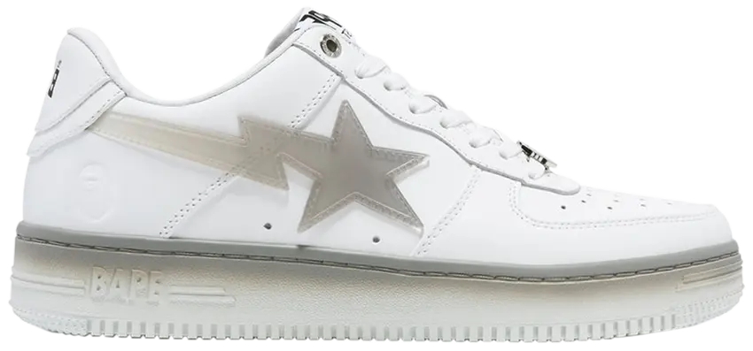 A Bathing Ape - Bapesta #5 M1 'White'