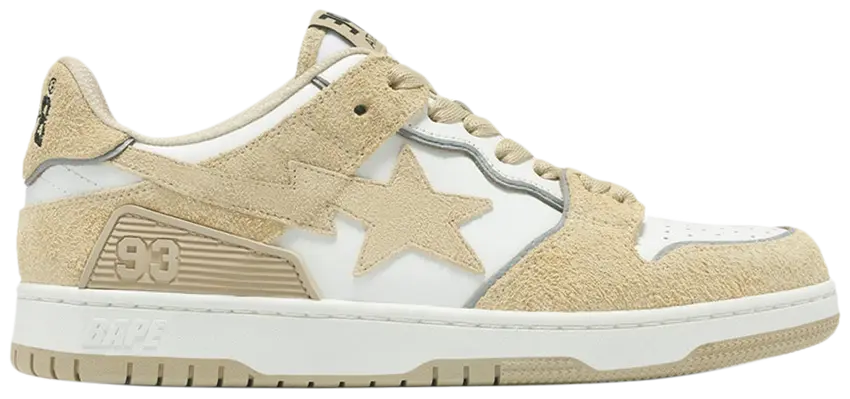 A Bathing Ape - Womens Sk8 Sta #3 'Beige'