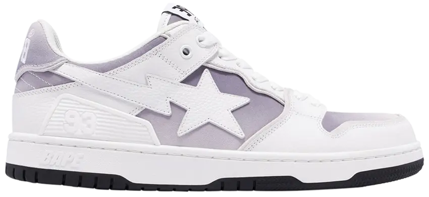 A Bathing Ape - Womens Sk8 Sta #4 'White Gradient'