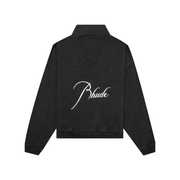Rhude Quarter Zip 'Vintage Black'